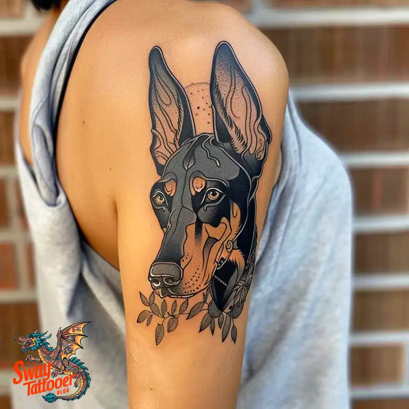 Doberman Tattoo Ideas: Unleashing the Bold Ink Designs 48 doberman tattoo