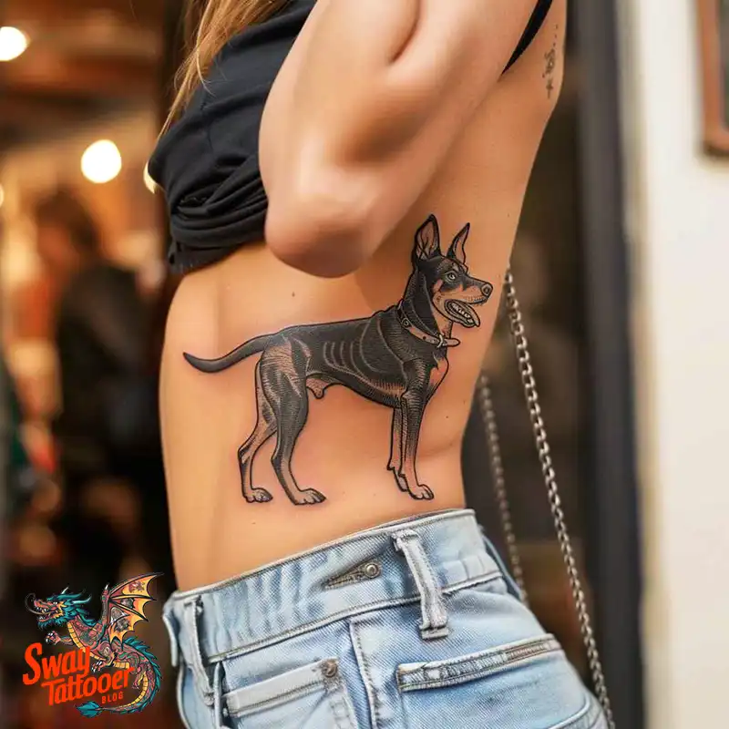 Doberman Tattoo Ideas: Unleashing the Bold Ink Designs 46 doberman tattoo