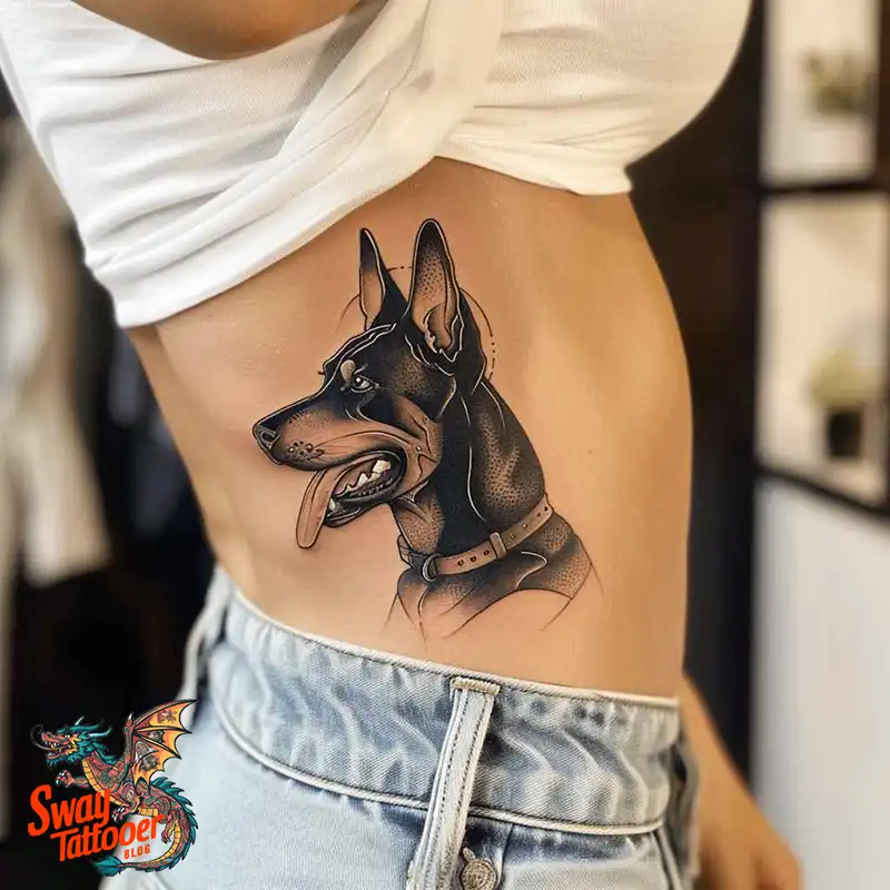 Doberman Tattoo Ideas: Unleashing the Bold Ink Designs 45 doberman tattoo