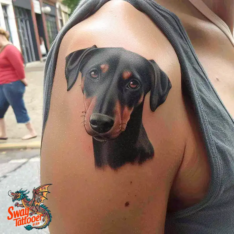 Doberman Tattoo Ideas: Unleashing the Bold Ink Designs 72 doberman tattoo