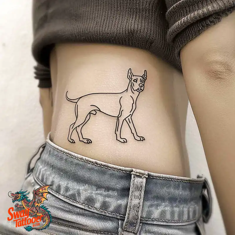 Doberman Tattoo Ideas: Unleashing the Bold Ink Designs 35 doberman tattoo
