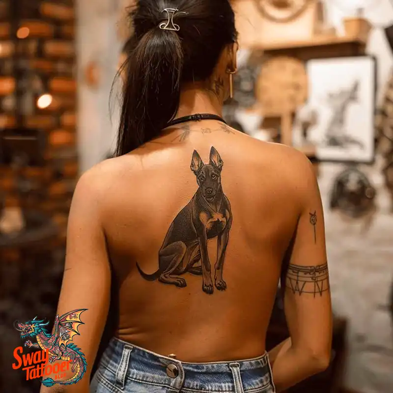 Doberman Tattoo Ideas: Unleashing the Bold Ink Designs 34 doberman tattoo