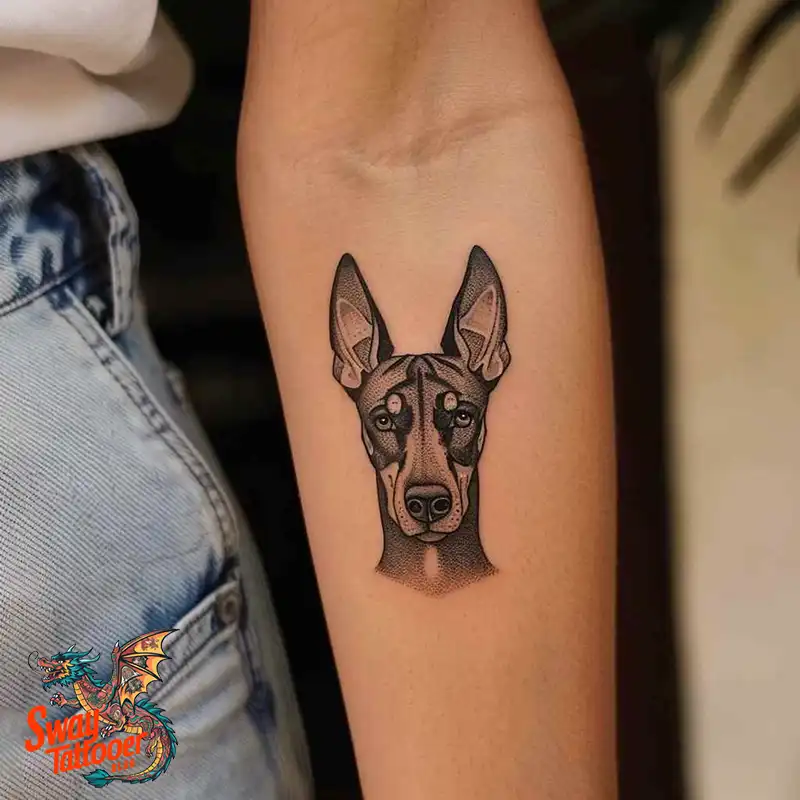 Doberman Tattoo Ideas: Unleashing the Bold Ink Designs 31 doberman tattoo