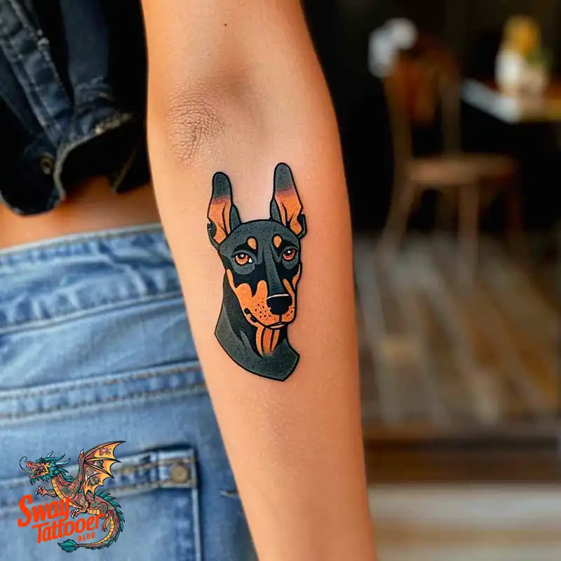Doberman Tattoo Ideas: Unleashing the Bold Ink Designs 28 doberman tattoo