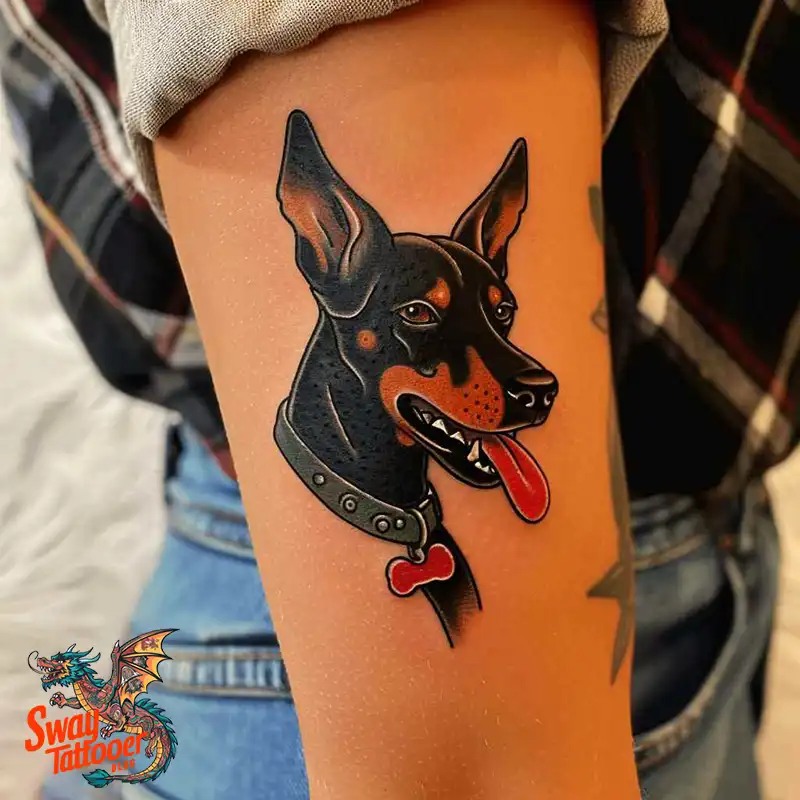 Doberman Tattoo Ideas: Unleashing the Bold Ink Designs 27 doberman tattoo