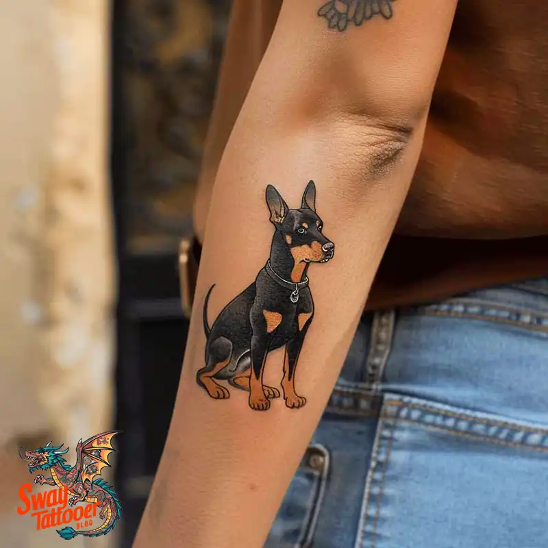 Doberman Tattoo Ideas: Unleashing the Bold Ink Designs 26 doberman tattoo