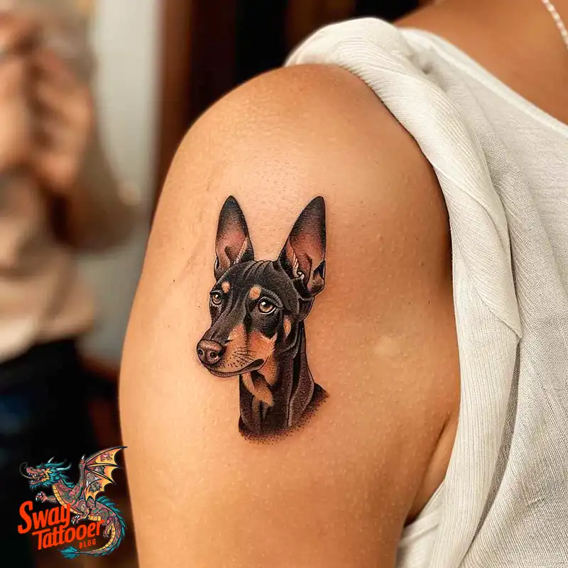 Doberman Tattoo Ideas: Unleashing the Bold Ink Designs 20 doberman tattoo