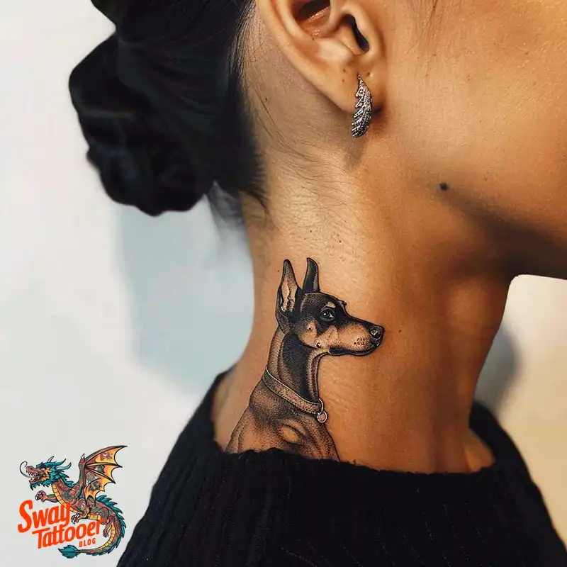 Doberman Tattoo Ideas: Unleashing the Bold Ink Designs 17 doberman tattoo