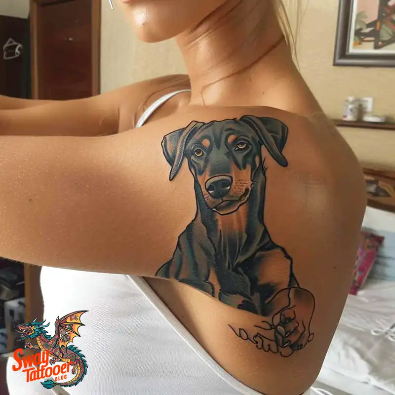 Doberman Tattoo Ideas: Unleashing the Bold Ink Designs 74 doberman tattoo