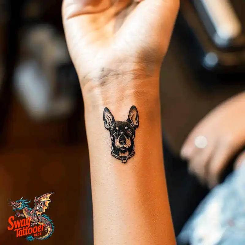 Doberman Tattoo Ideas: Unleashing the Bold Ink Designs 13 doberman tattoo