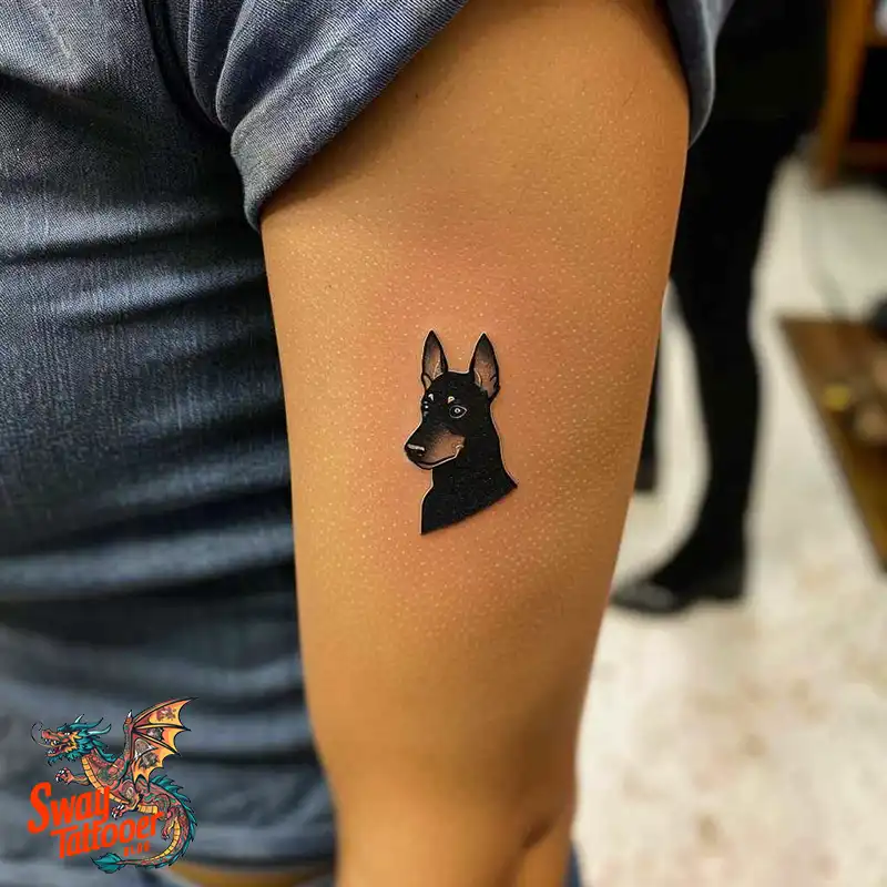 Doberman Tattoo Ideas: Unleashing the Bold Ink Designs 10 doberman tattoo