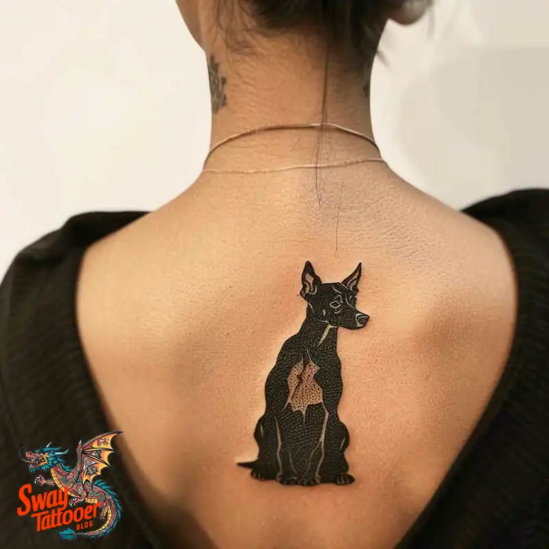 Doberman Tattoo Ideas: Unleashing the Bold Ink Designs 9 doberman tattoo