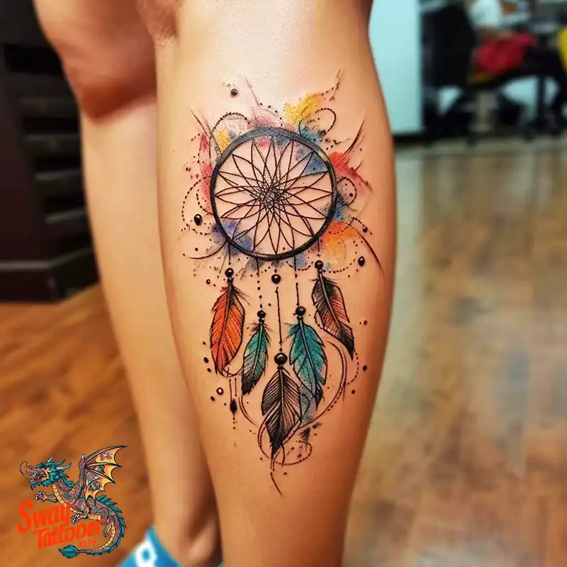 100 Stunning Dream Catcher Tattoo Ideas for You 91 dream catcher tattoo