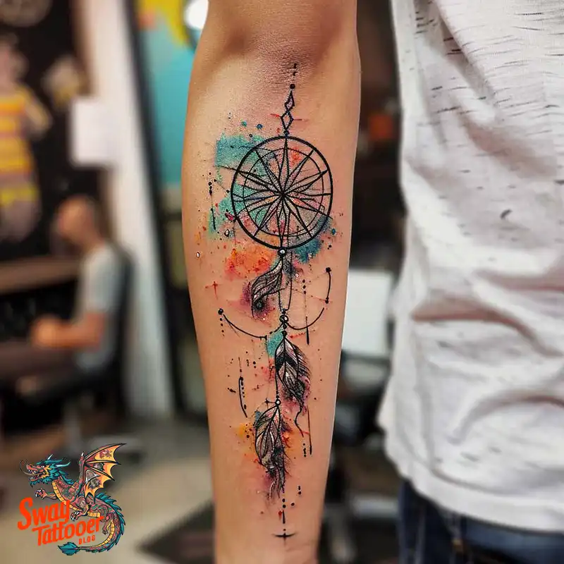 100 Stunning Dream Catcher Tattoo Ideas for You 92 dream catcher tattoo
