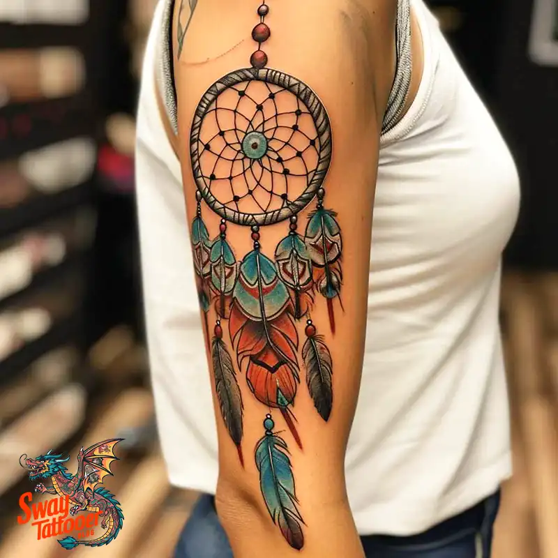 100 Stunning Dream Catcher Tattoo Ideas for You 82 dream catcher tattoo