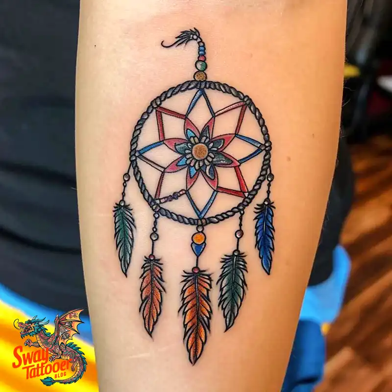 100 Stunning Dream Catcher Tattoo Ideas for You 77 dream catcher tattoo