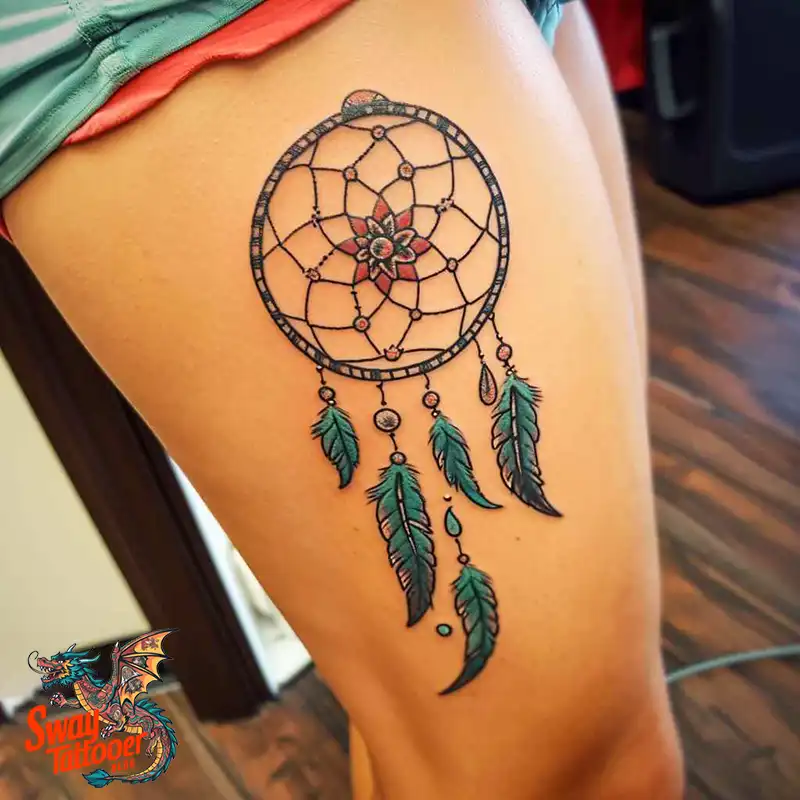 100 Stunning Dream Catcher Tattoo Ideas for You 76 dream catcher tattoo
