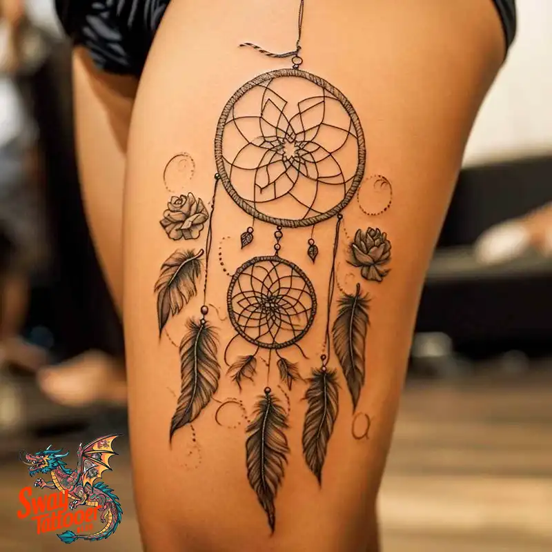100 Stunning Dream Catcher Tattoo Ideas for You 73 dream catcher tattoo