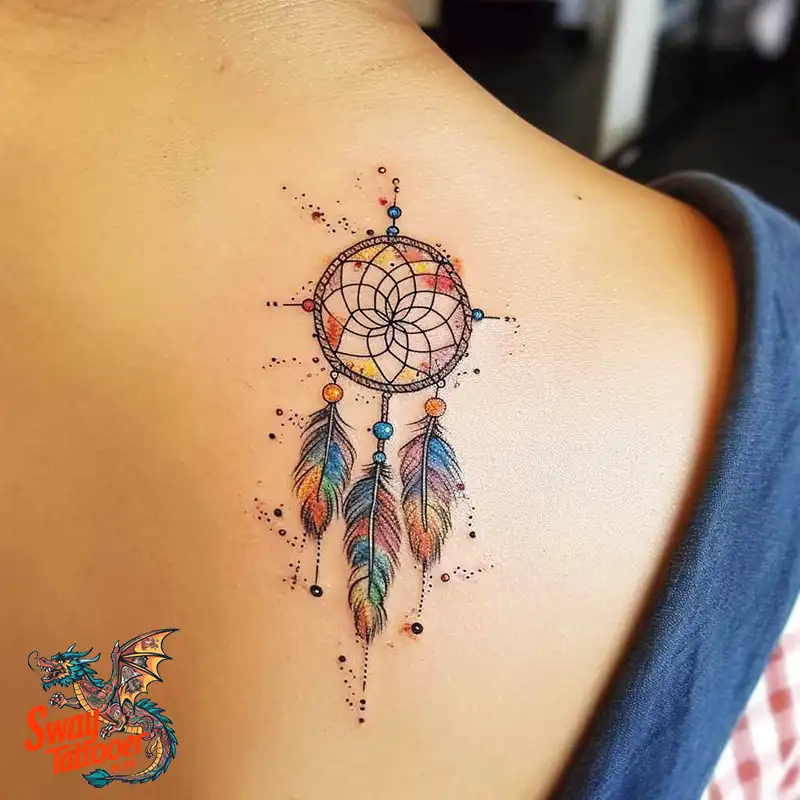 100 Stunning Dream Catcher Tattoo Ideas for You 53 dream catcher tattoo