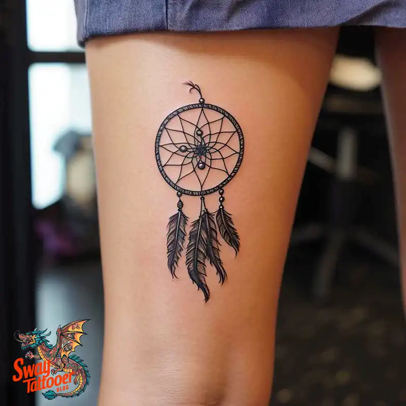 100 Stunning Dream Catcher Tattoo Ideas for You 52 dream catcher tattoo