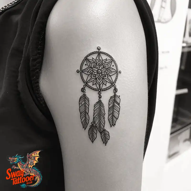 100 Stunning Dream Catcher Tattoo Ideas for You 44 dream catcher tattoo