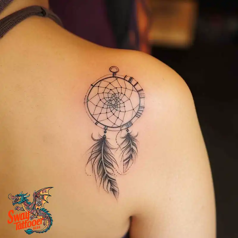 100 Stunning Dream Catcher Tattoo Ideas for You 42 dream catcher tattoo
