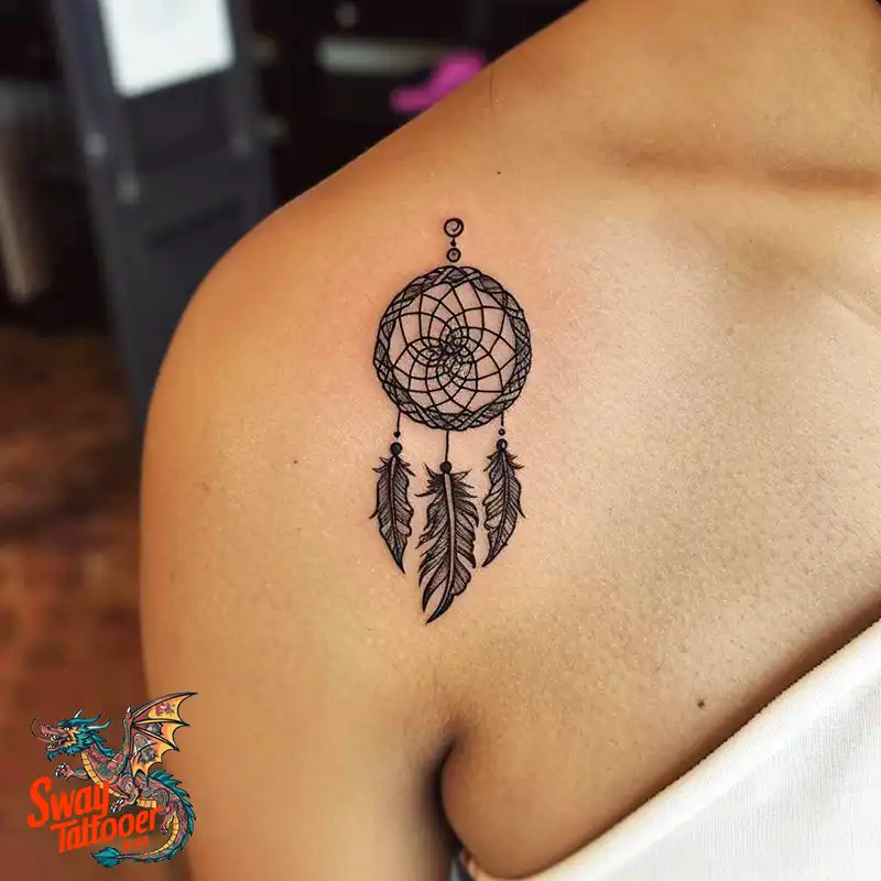 100 Stunning Dream Catcher Tattoo Ideas for You 41 dream catcher tattoo