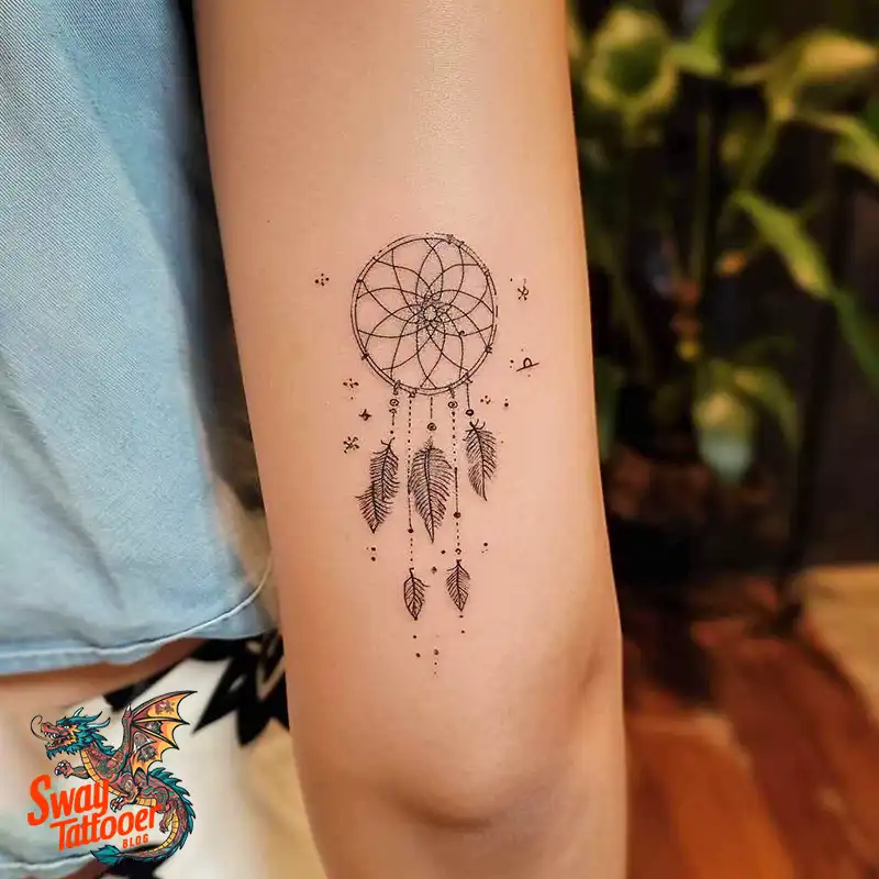 100 Stunning Dream Catcher Tattoo Ideas for You 37 dream catcher tattoo