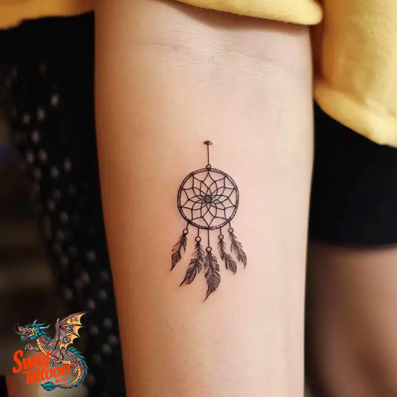 100 Stunning Dream Catcher Tattoo Ideas for You 34 dream catcher tattoo