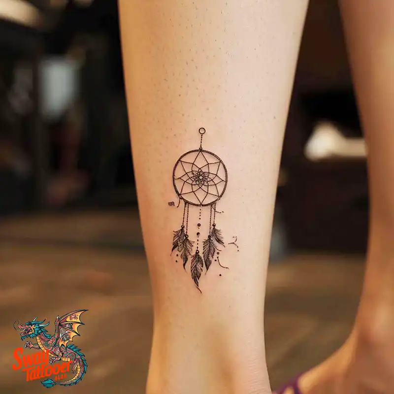 100 Stunning Dream Catcher Tattoo Ideas for You 33 dream catcher tattoo