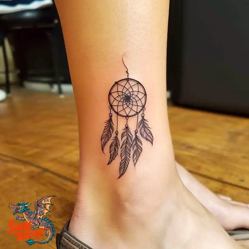 100 Stunning Dream Catcher Tattoo Ideas for You 32 dream catcher tattoo