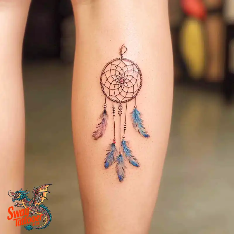 100 Stunning Dream Catcher Tattoo Ideas for You 29 dream catcher tattoo