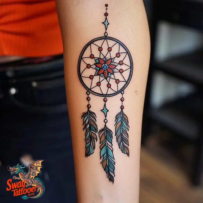 100 Stunning Dream Catcher Tattoo Ideas for You 99 dream catcher tattoo
