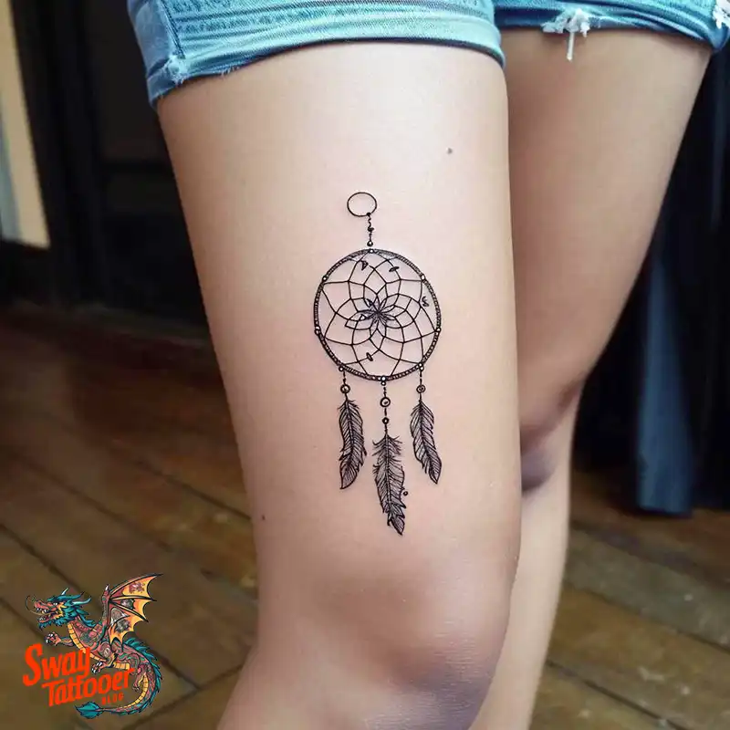 100 Stunning Dream Catcher Tattoo Ideas for You 20 dream catcher tattoo