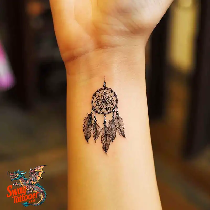 100 Stunning Dream Catcher Tattoo Ideas for You 19 dream catcher tattoo