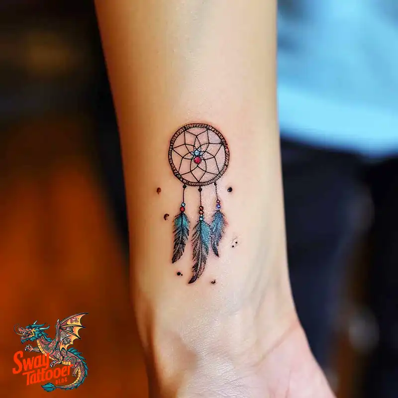 100 Stunning Dream Catcher Tattoo Ideas for You 18 dream catcher tattoo