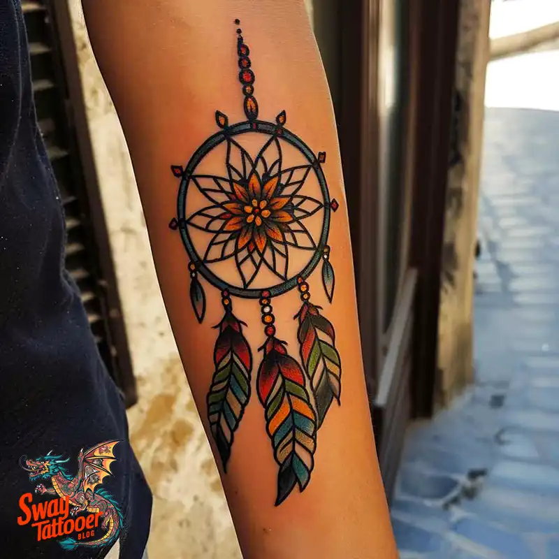 100 Stunning Dream Catcher Tattoo Ideas for You 100 dream catcher tattoo