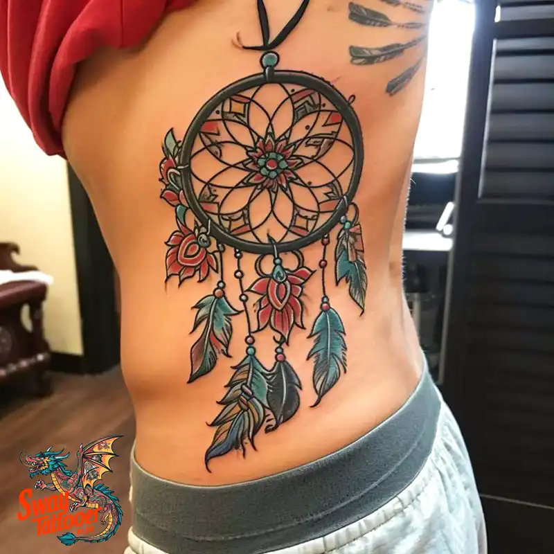 100 Stunning Dream Catcher Tattoo Ideas for You 3 dream catcher tattoo