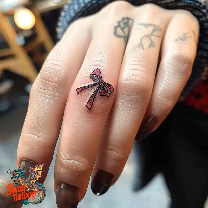 Awesome Feminine Finger Tattoo Ideas: Elegant Designs 44 feminine finger tattoo