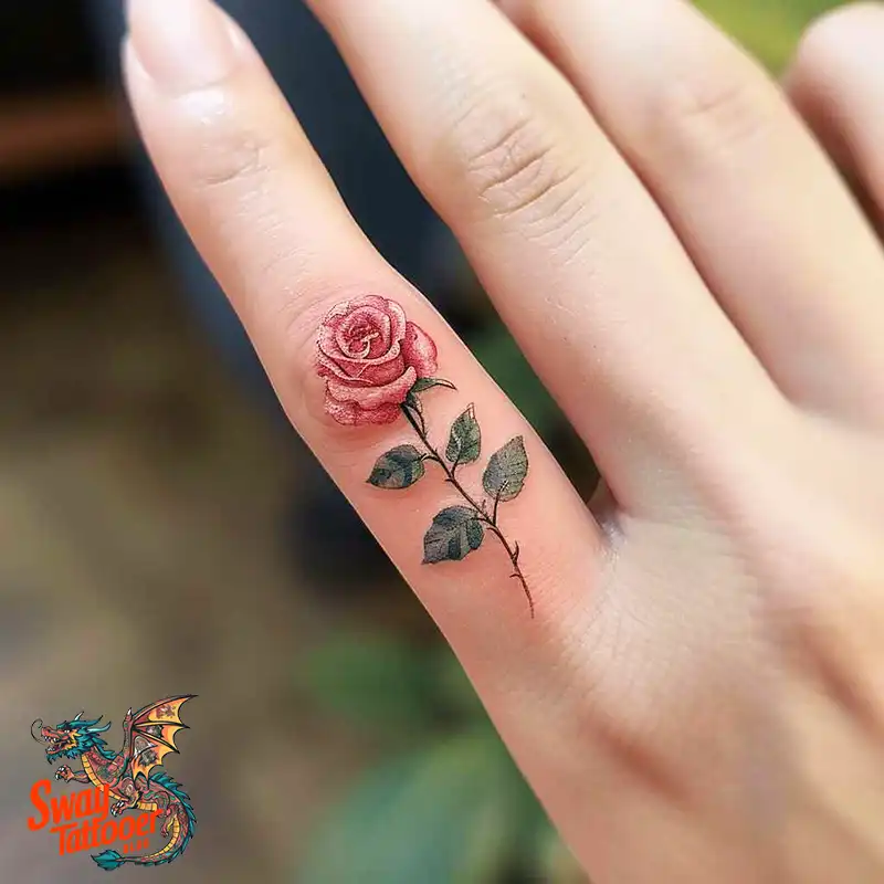 Awesome Feminine Finger Tattoo Ideas: Elegant Designs 32 feminine finger tattoo