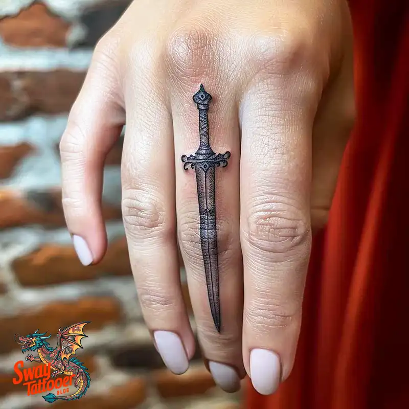 Awesome Feminine Finger Tattoo Ideas: Elegant Designs 27 feminine finger tattoo