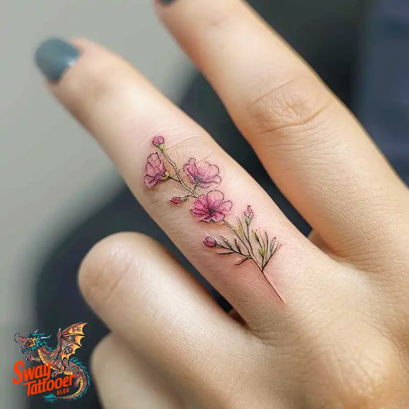 Awesome Feminine Finger Tattoo Ideas: Elegant Designs 25 feminine finger tattoo
