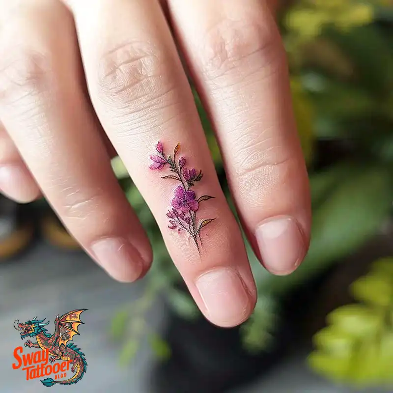 Awesome Feminine Finger Tattoo Ideas: Elegant Designs 24 feminine finger tattoo