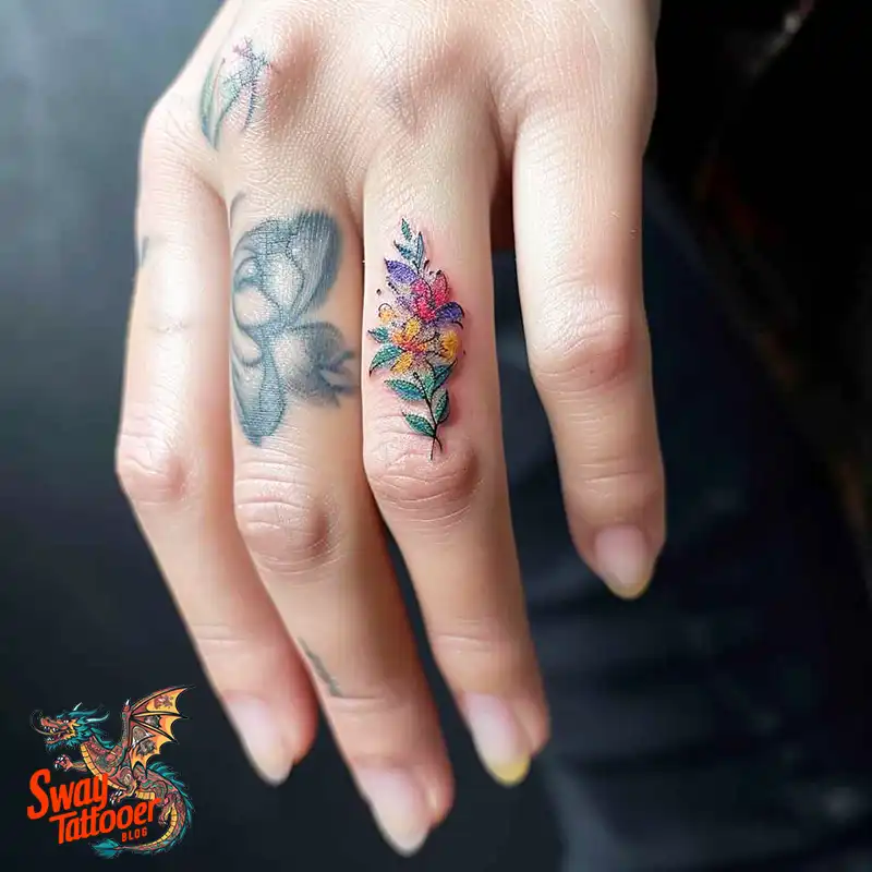 Awesome Feminine Finger Tattoo Ideas: Elegant Designs 20 feminine finger tattoo