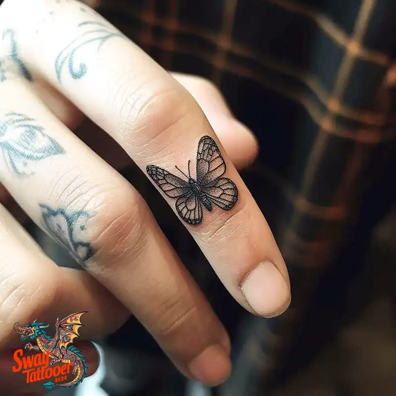 Awesome Feminine Finger Tattoo Ideas: Elegant Designs 18 feminine finger tattoo