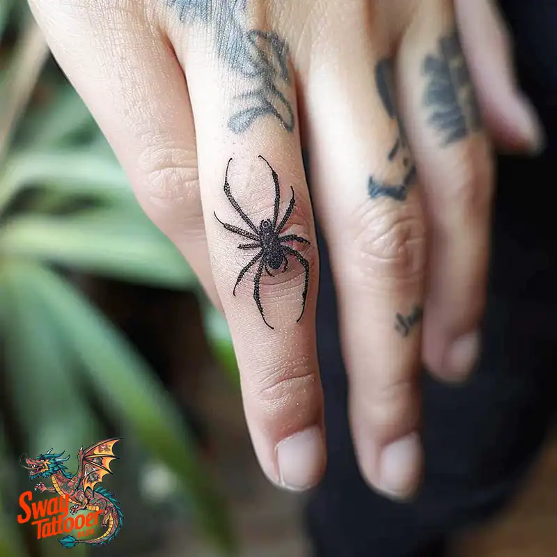 Awesome Feminine Finger Tattoo Ideas: Elegant Designs 9 feminine finger tattoo