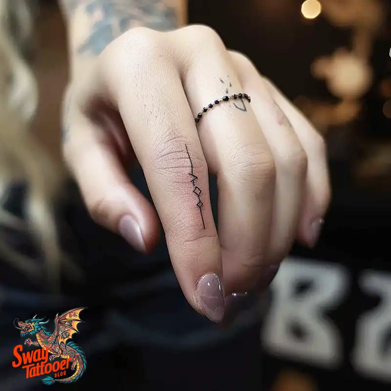 Awesome Feminine Finger Tattoo Ideas: Elegant Designs 7 feminine finger tattoo