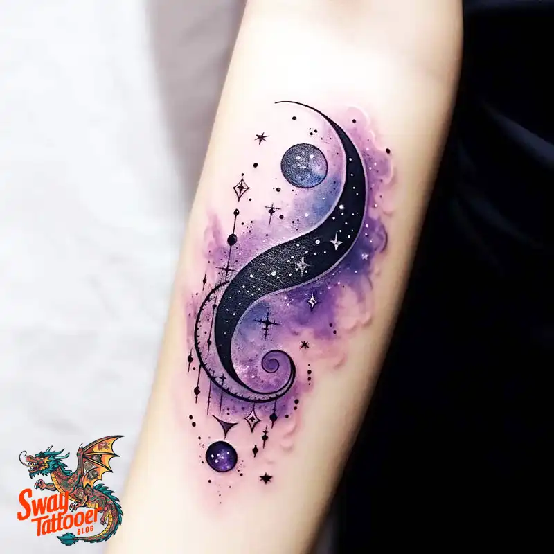 50 Best Feminine Moon and Stars Tattoos: Celestial Ink 15 feminine moon and stars tattoo