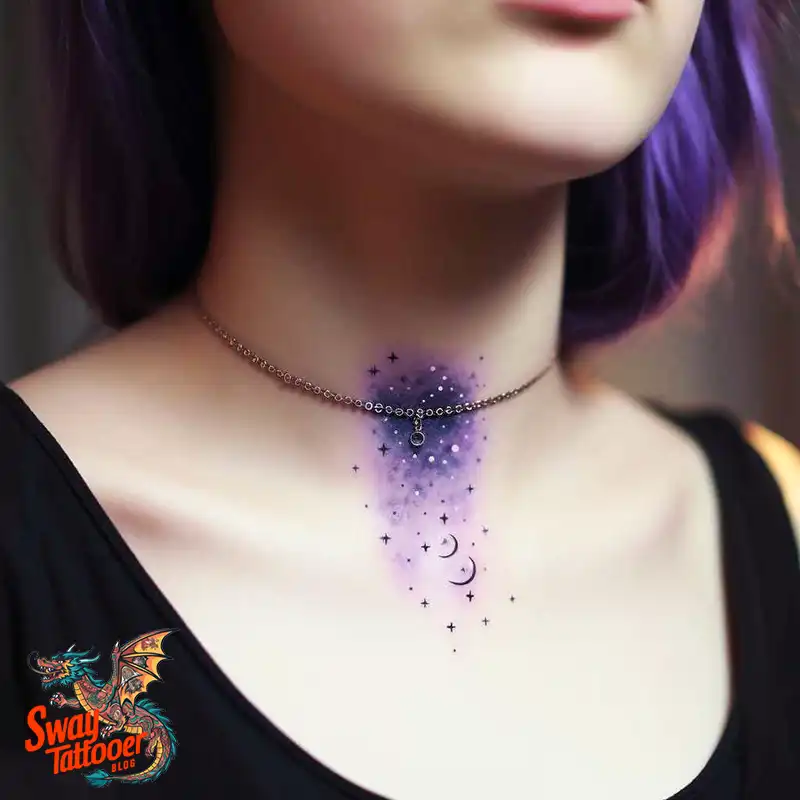 50 Best Feminine Moon and Stars Tattoos: Celestial Ink 14 feminine moon and stars tattoo