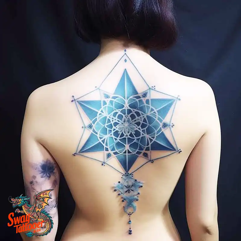 50 Best Feminine Sacred Geometry Tattoo Designs 38 feminine sacred geometry tattoo